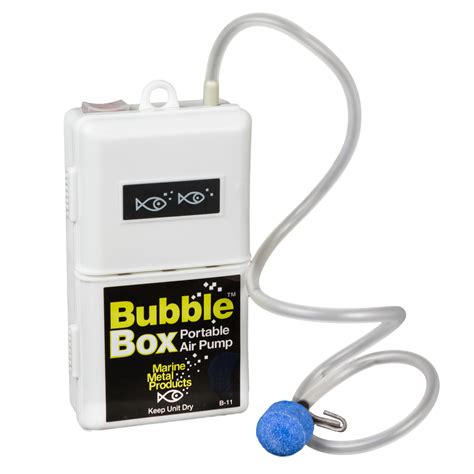 marine metal bubble box aerator